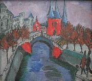 Ernst Ludwig Kirchner Ernst Ludwig Kirchner: Elisabethufer Sweden oil painting artist